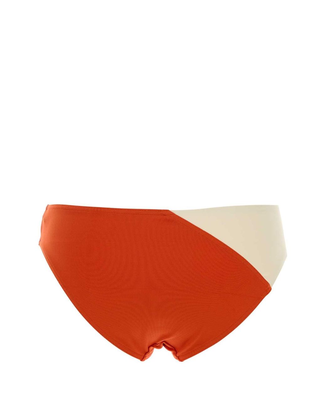 Eres Red Echos Stretch Nylon Bikini Bottom