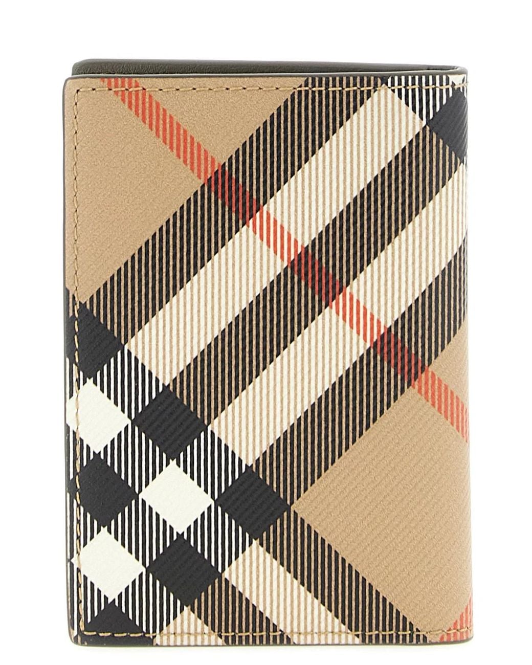 Burberry Natural Check Card Holder for men