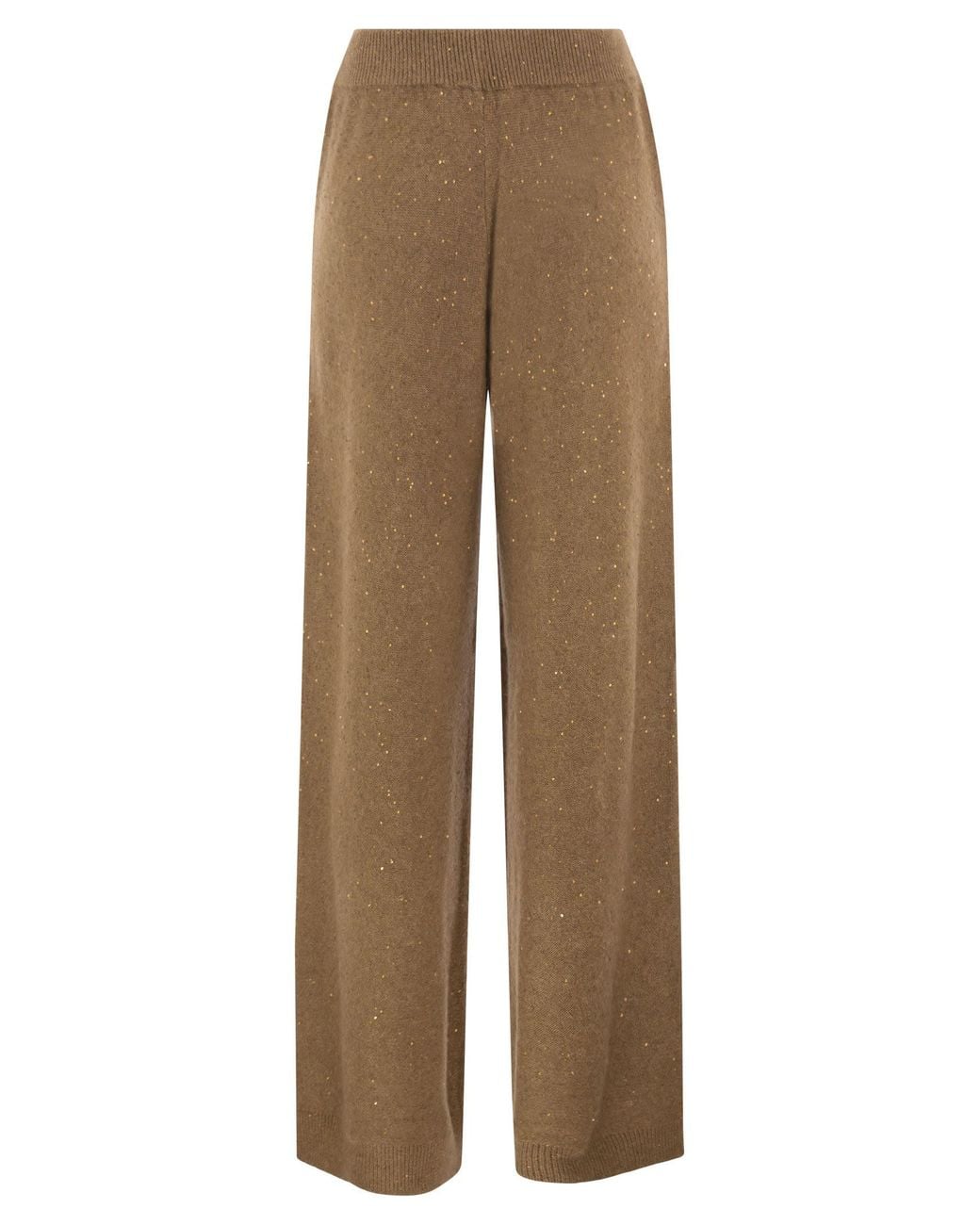 Fabiana Filippi Natural Knitted Trousers