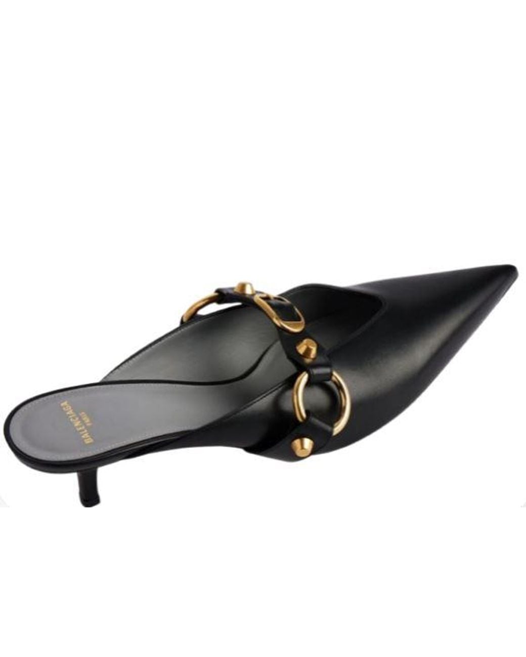 Balenciaga Black City Mules
