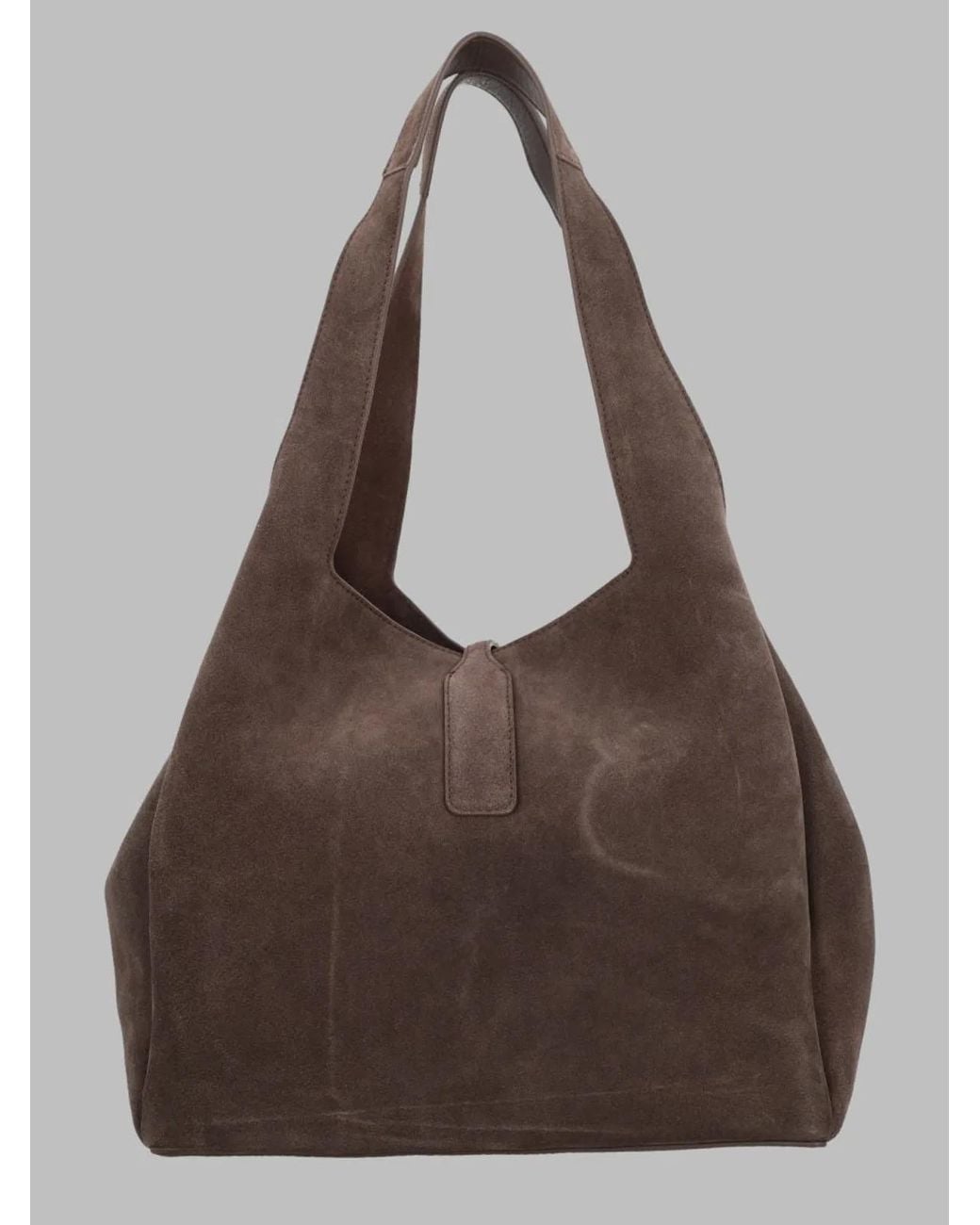 Hogan Brown Leather Shoulder Bag Trend