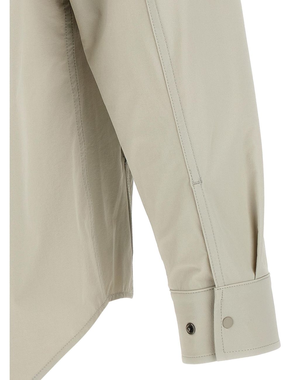Snow Peak White 'Water-Repellent Stretch' Shirt for men