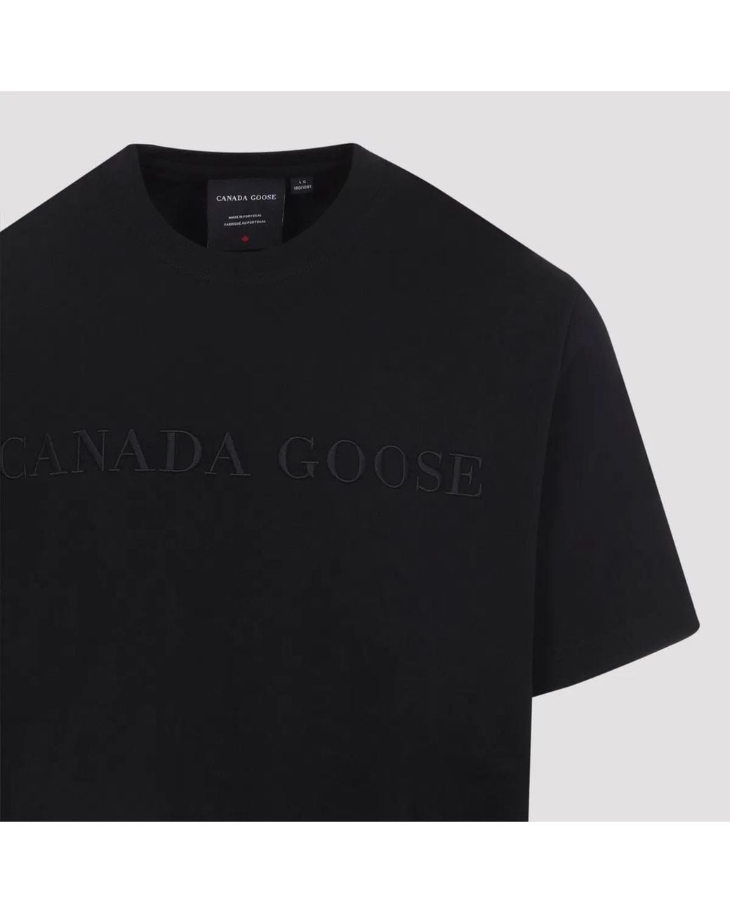 Canada Goose Black T-Shirt for men