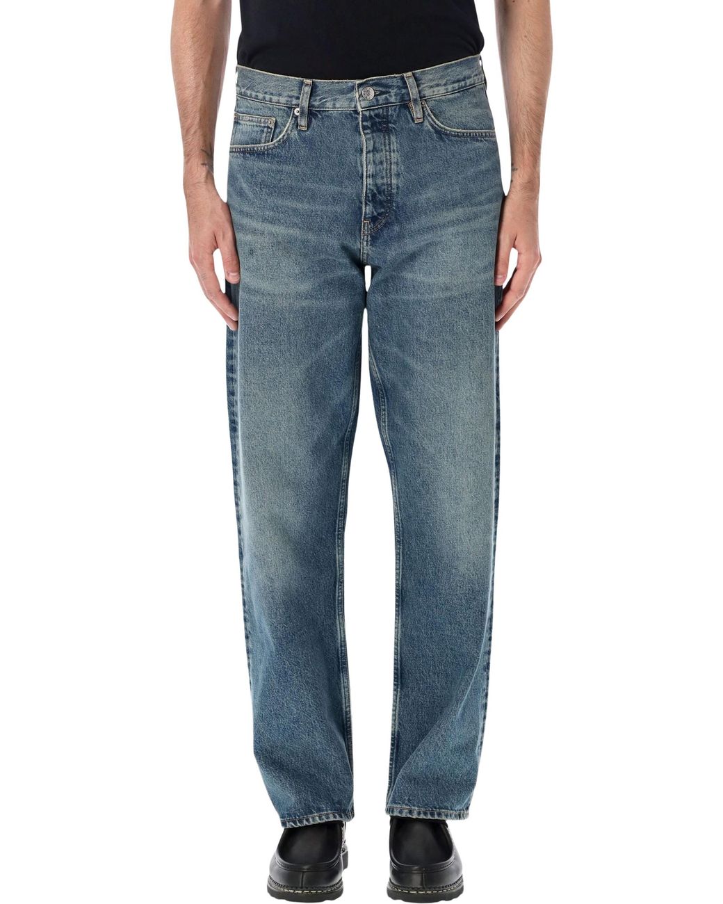 sunflower Blue Loose Jeans for men