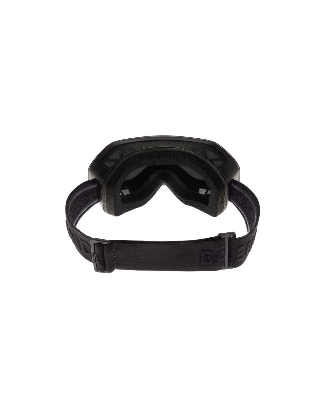 Balenciaga Black Ski Mask Shield Sunglasses for men