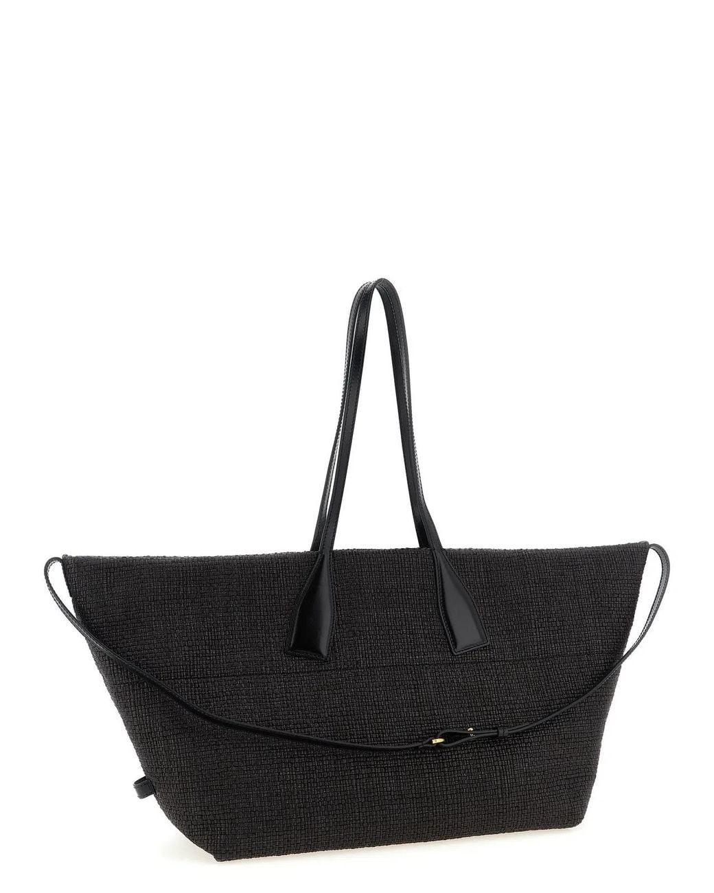 Balmain Black 'Track' Shopping Bag