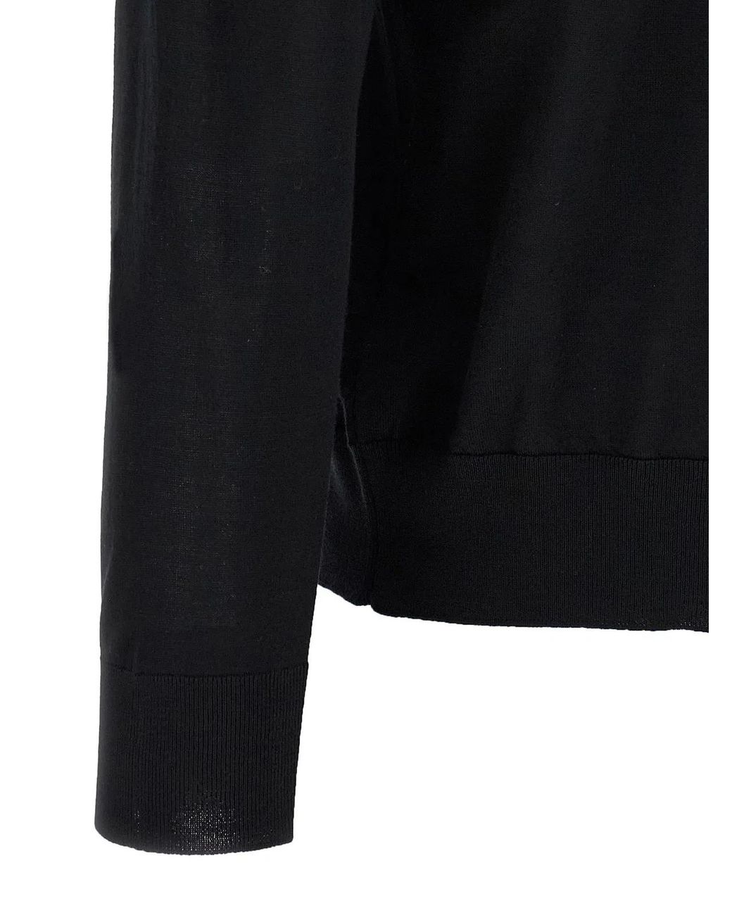 Kiton Black 'Ciro' Polo Shirt for men