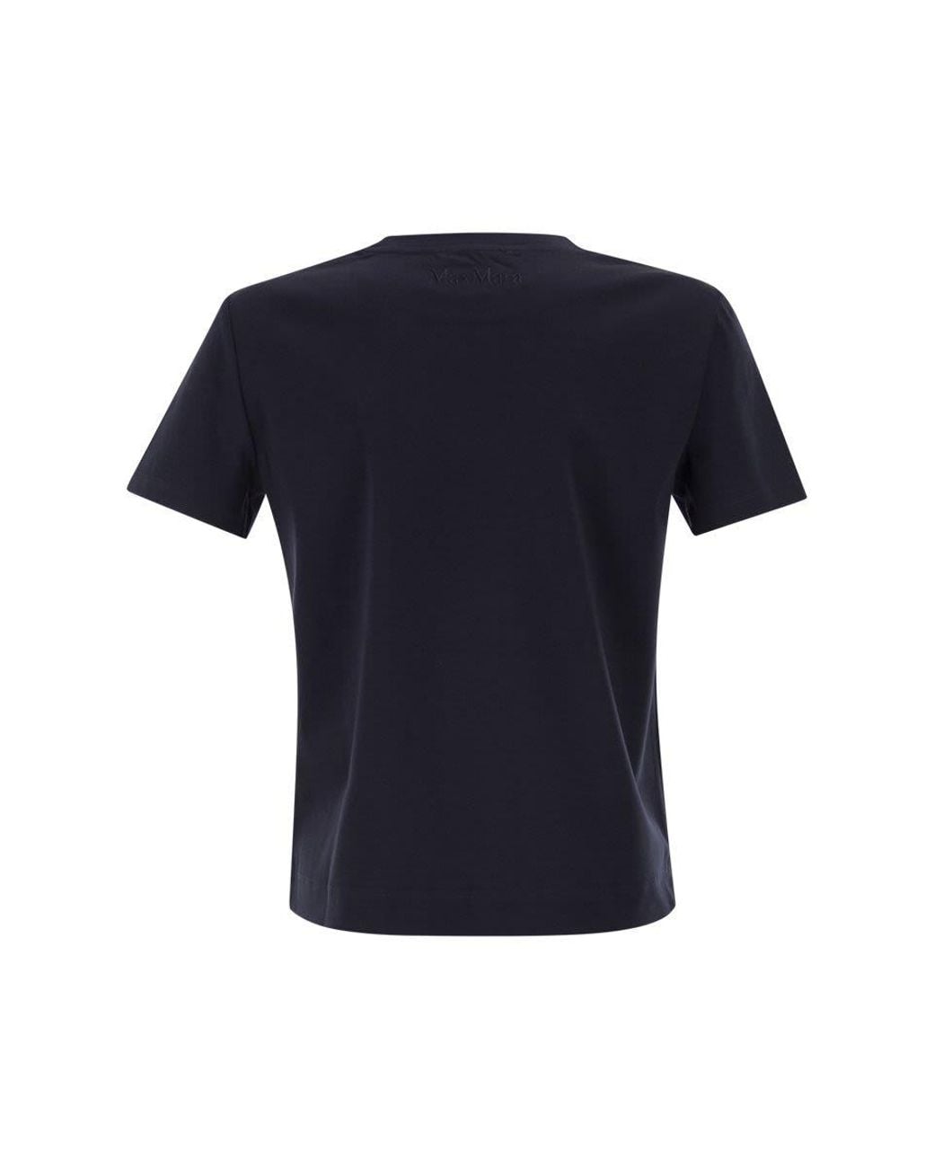 Max Mara Pure Blue Donata Cotton T-Shirt