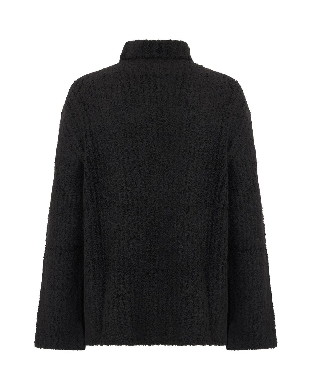 MM6 by Maison Margiela Black High-Neck Sweater for men