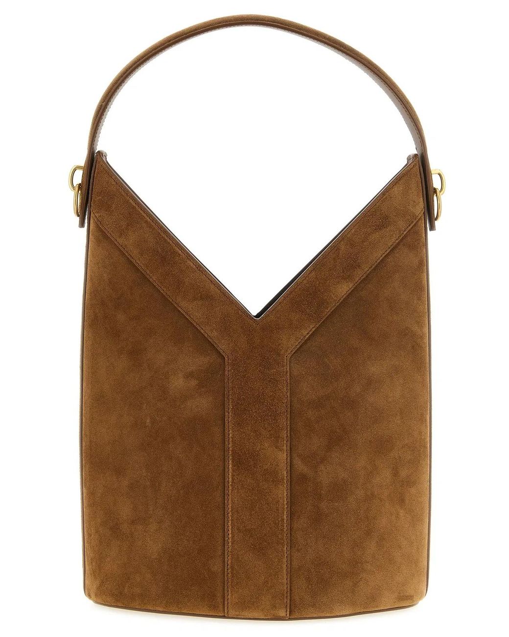 Saint Laurent Brown Saint Laurent Shoulder Bag