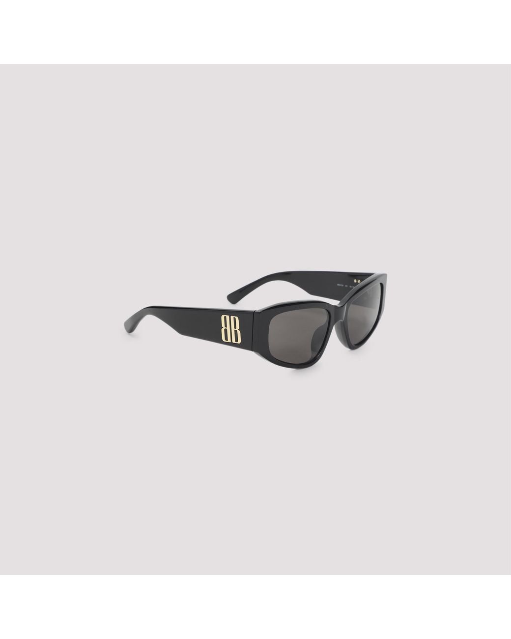 Balenciaga Black Nano D Frame Sunglasses