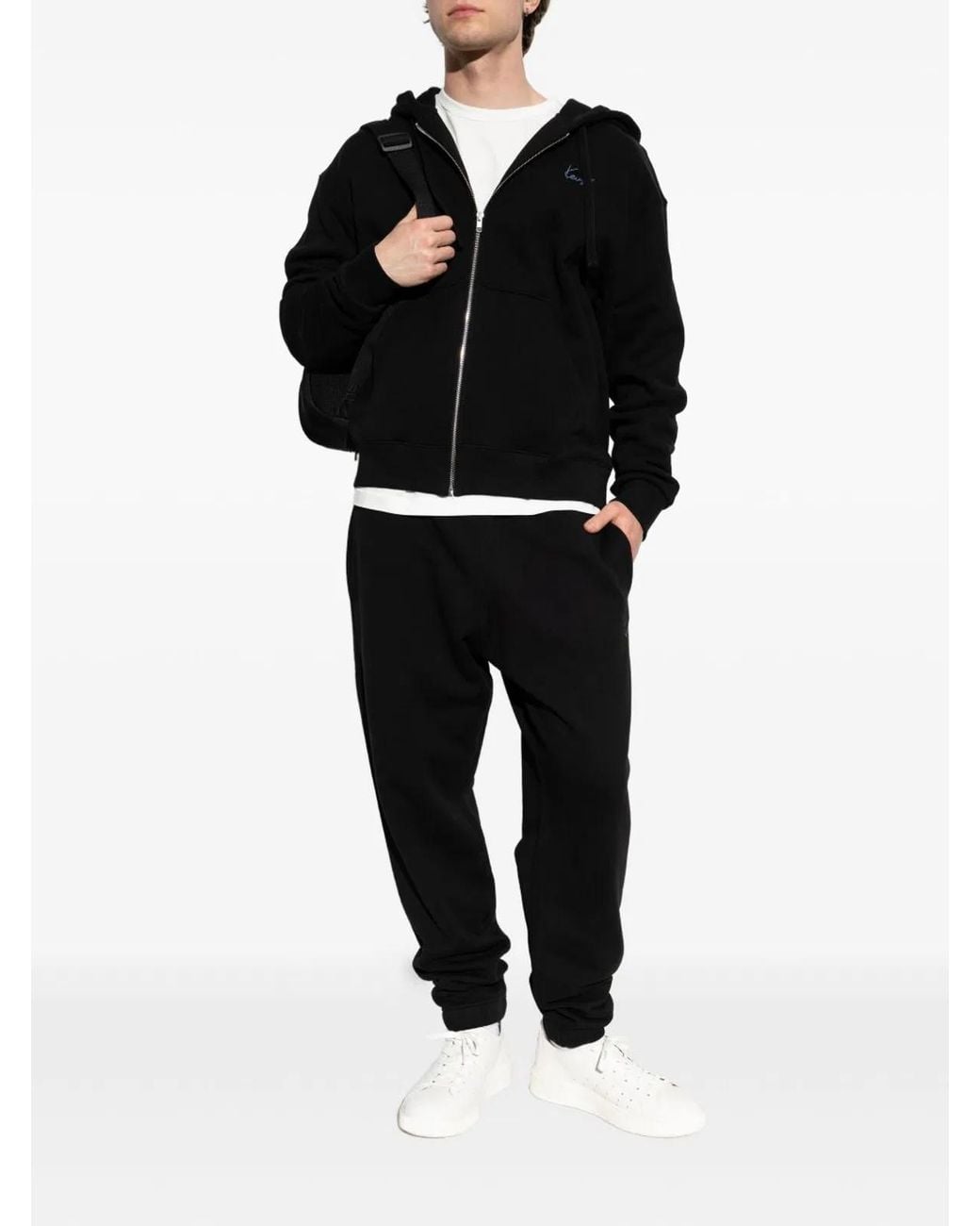 KENZO Black Cotton Sweaters for men