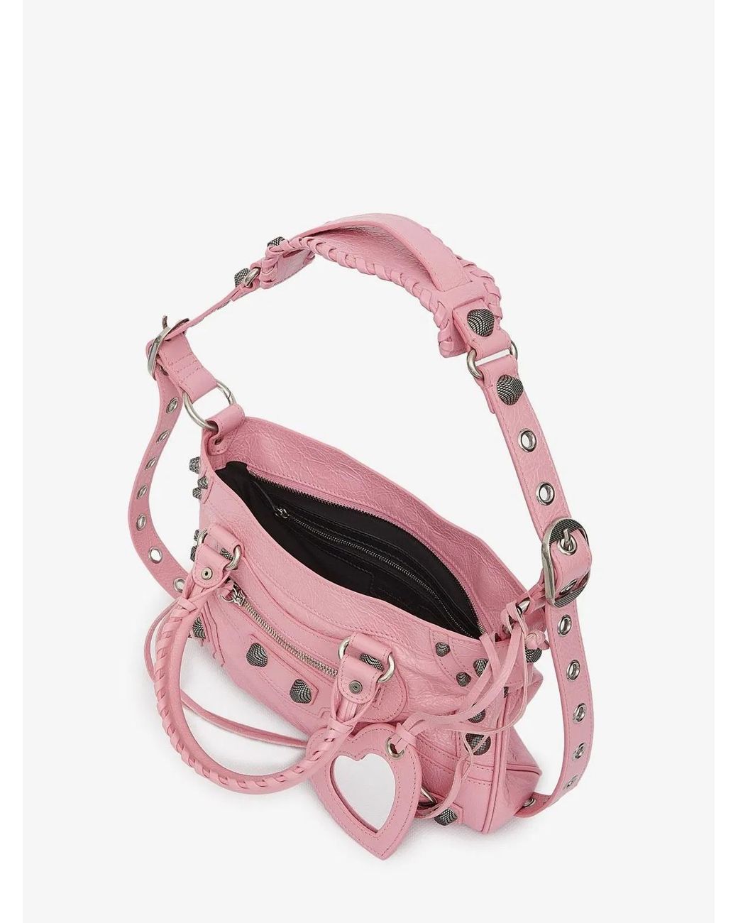 Balenciaga Pink Nappa Leather Neo Cagole Tote M Handbag