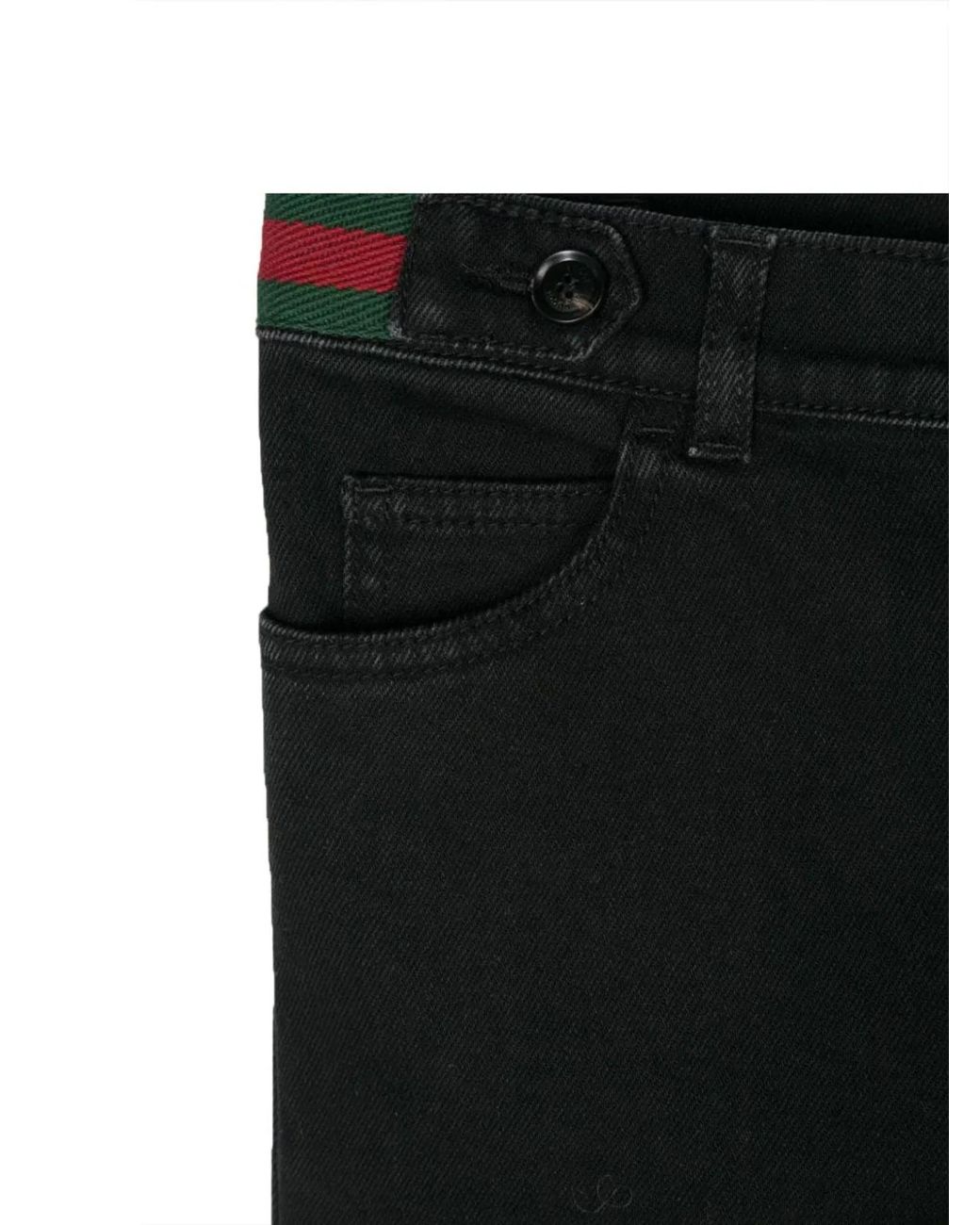 Gucci Black J Pants Denim//Mix