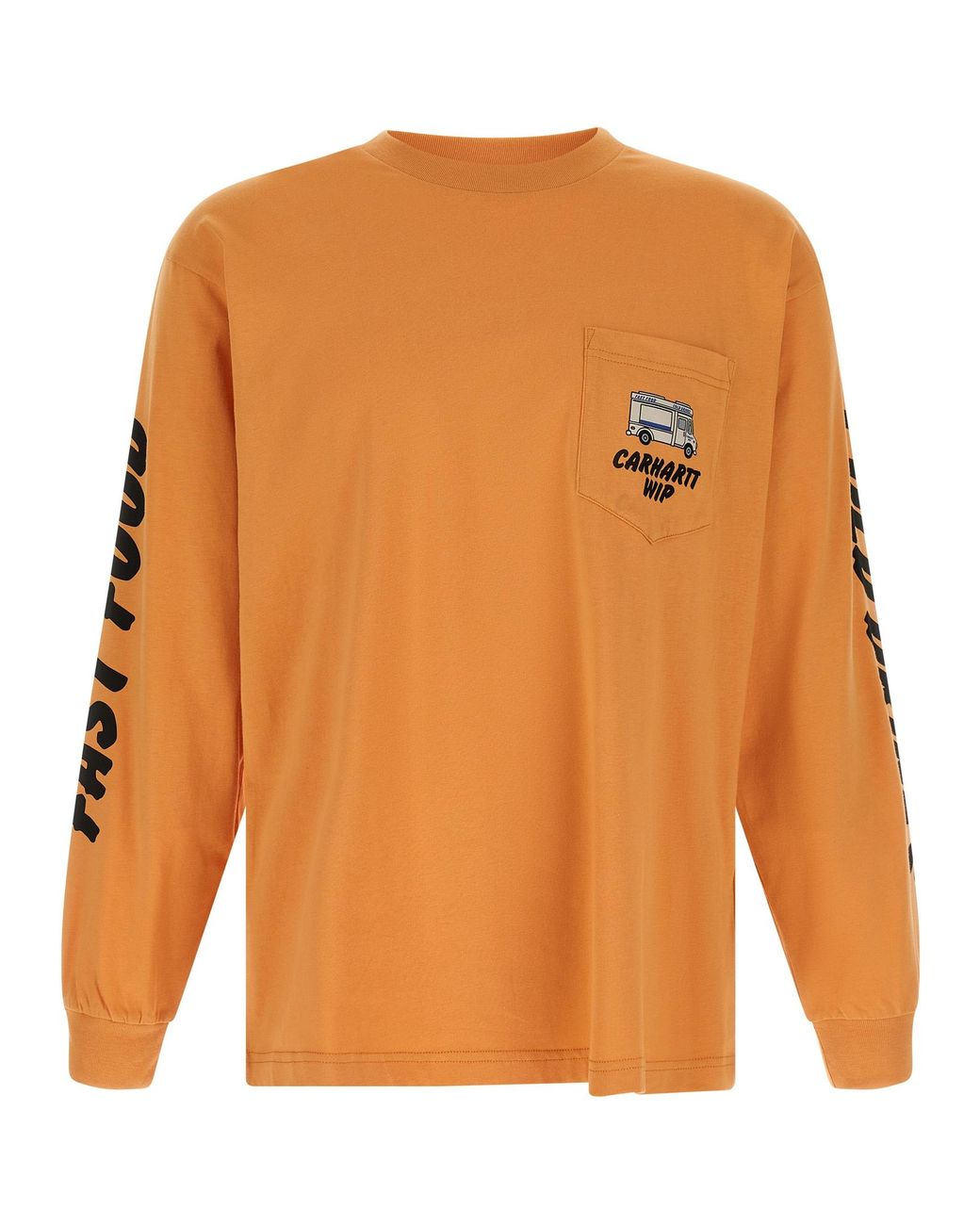 Carhartt Orange 'Cold Drinks' T-Shirt for men