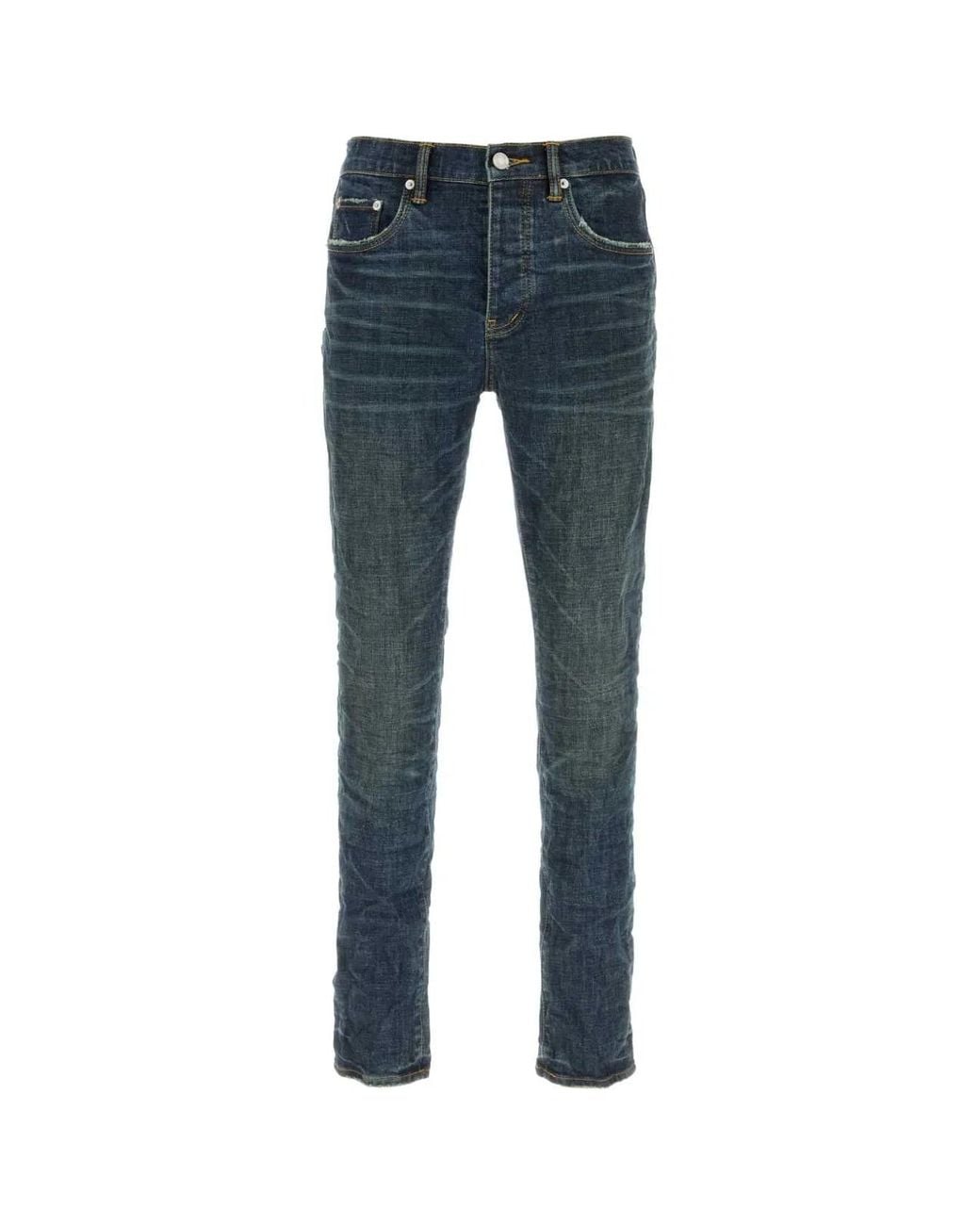 Purple Denim Blue Dark Stone Rinse for men
