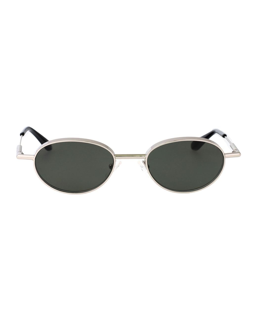 McQueen Metallic Metal Sunglasses