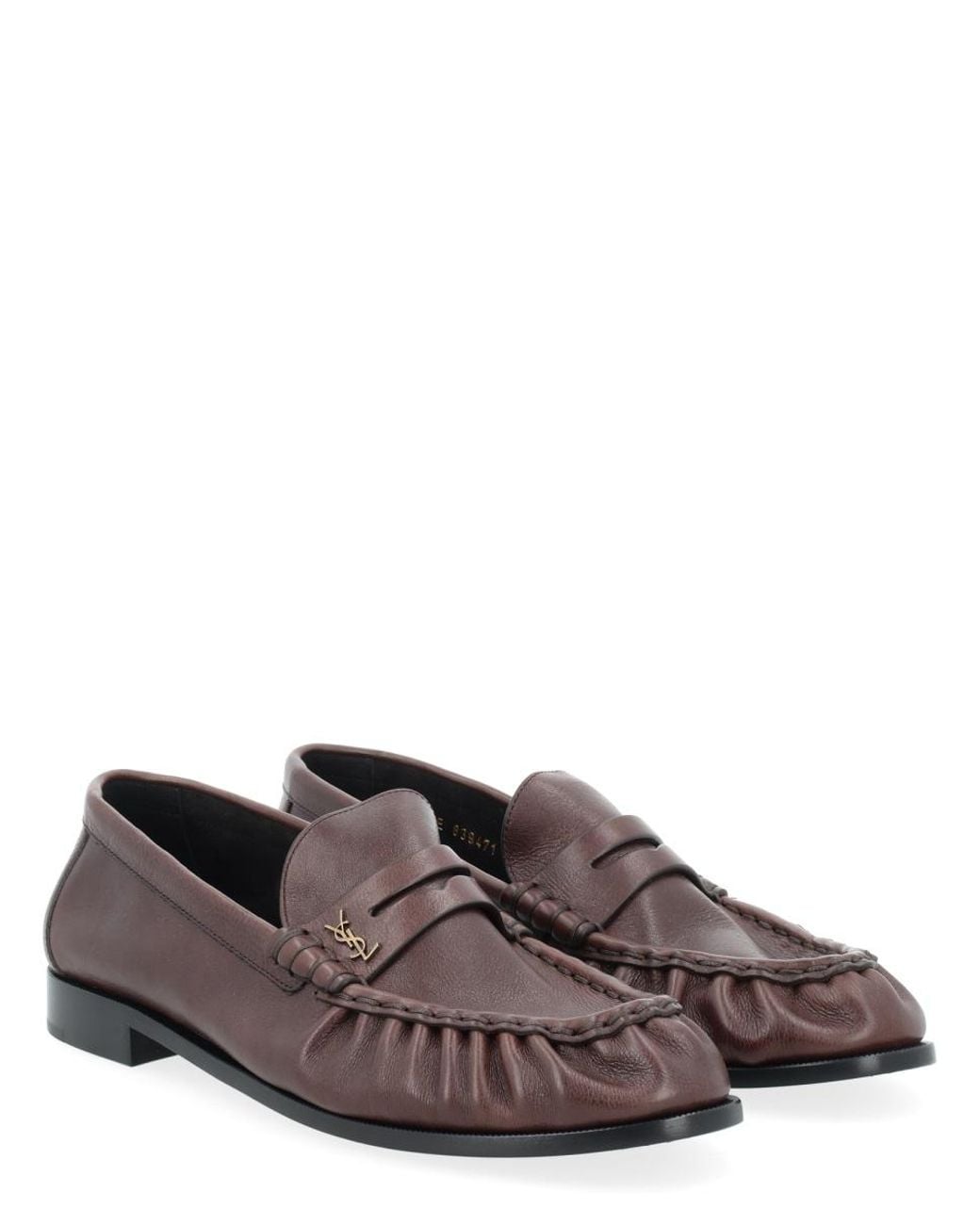 Saint Laurent Brown Mocassino "Le Loafer" for men