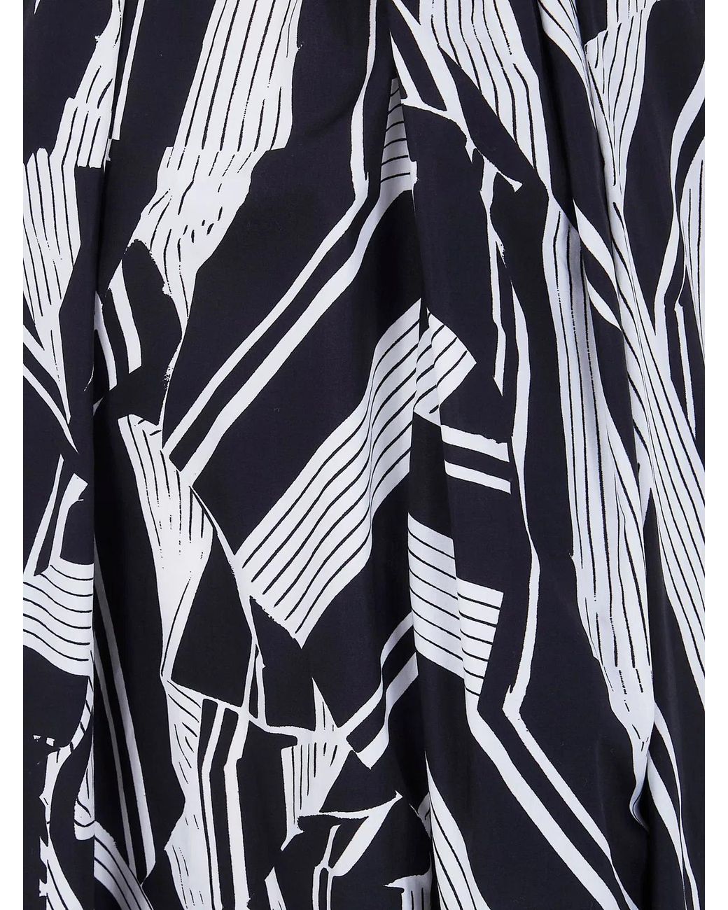 Dries Van Noten Black "Soni" Midi Skirt