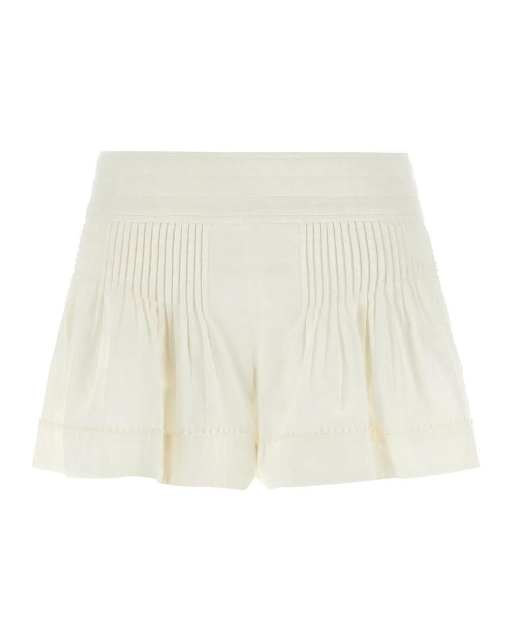 Isabel Marant White 'Cybila' Shorts