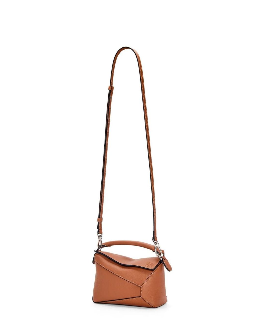 Loewe Brown Mini Puzzle Bag