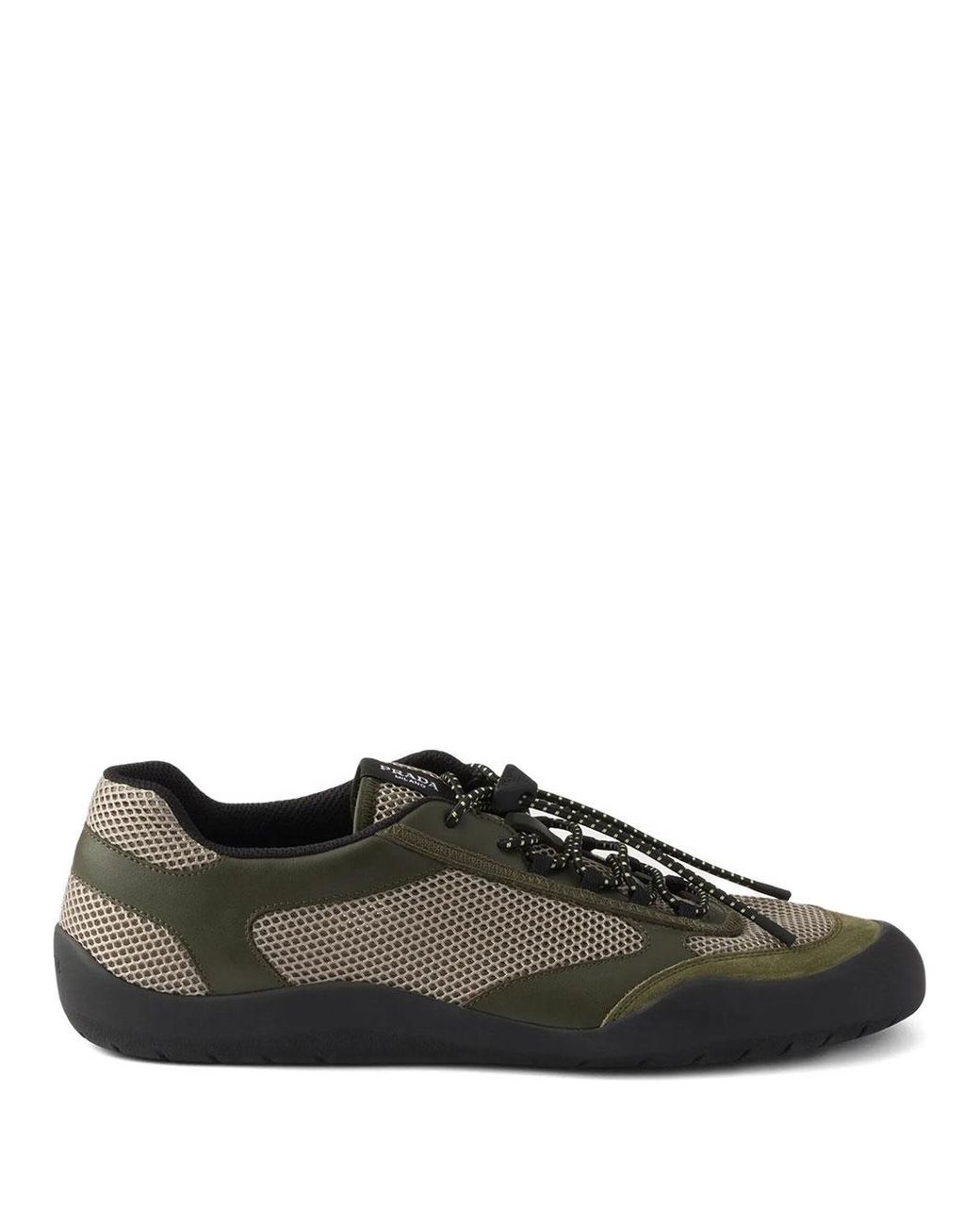 Prada Black Speedrock Sneakers for men
