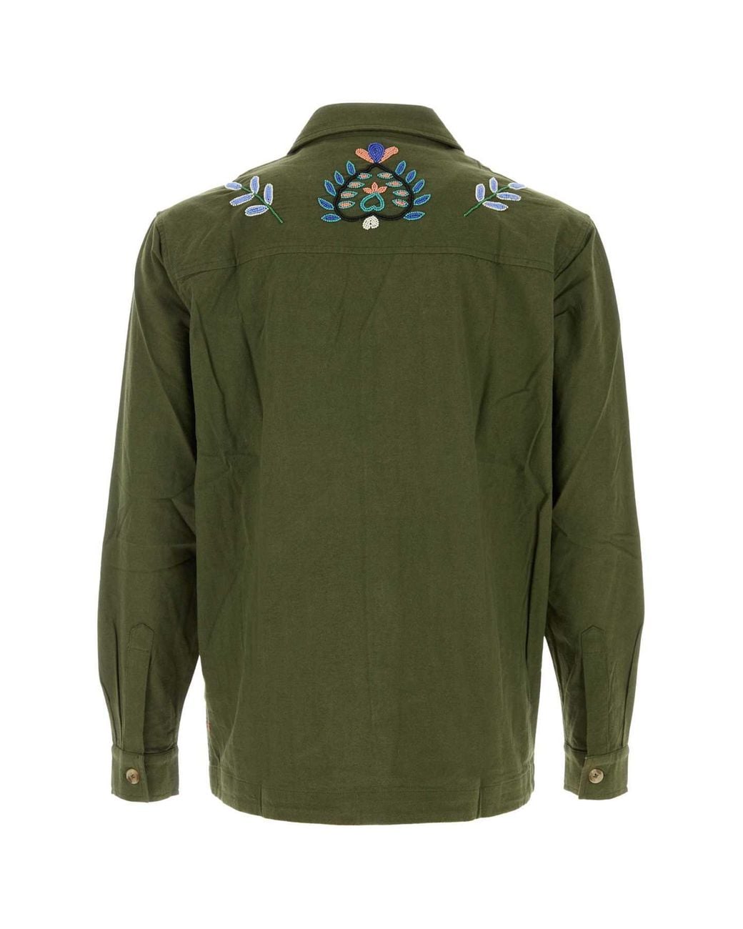 BAZISZT Green Neon Corduroy for men
