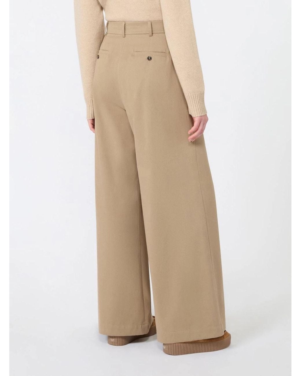 Weekend by Maxmara Natural Wide Trousers