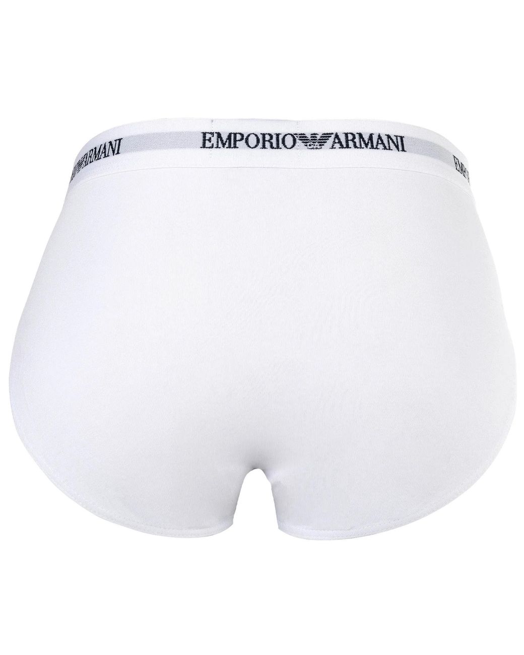 Emporio Armani Core Logoband 3Er Pack in White für Herren