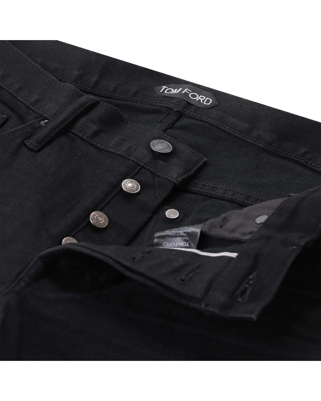 Tom Ford Black Straight-Fit Jeans