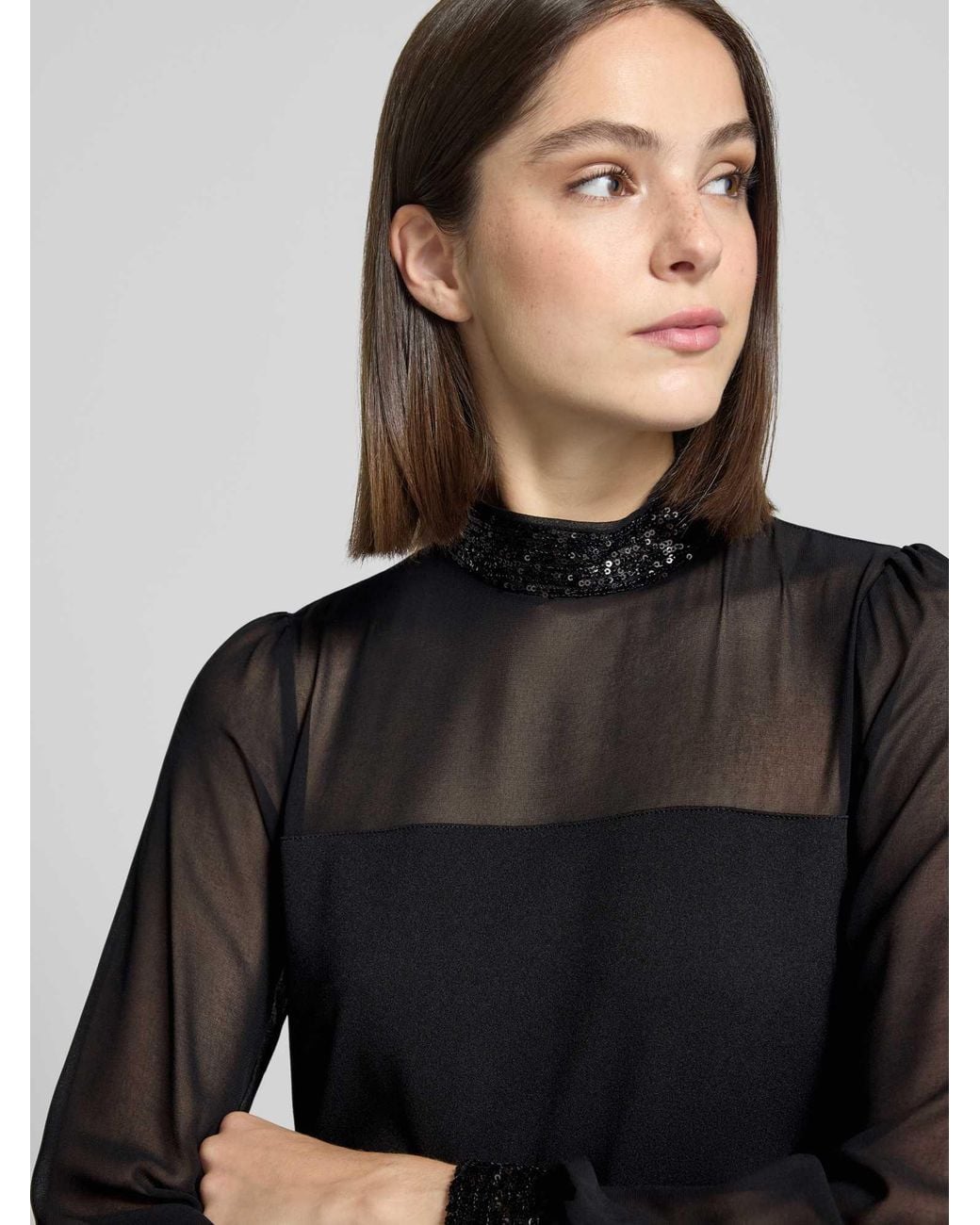 Apricot Casual Jurken in het Black