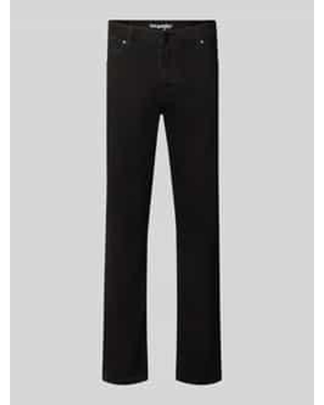 Wrangler Tapered Fit in het Black voor heren