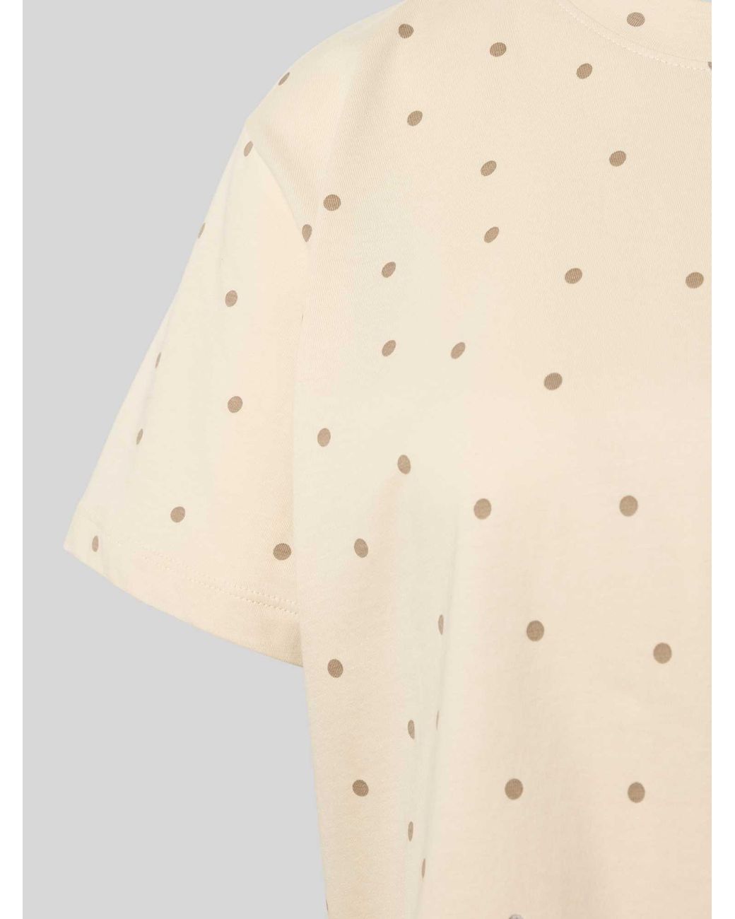 Jake*s Regular Fit T-Shirt Met Ronde Hals in het Natural