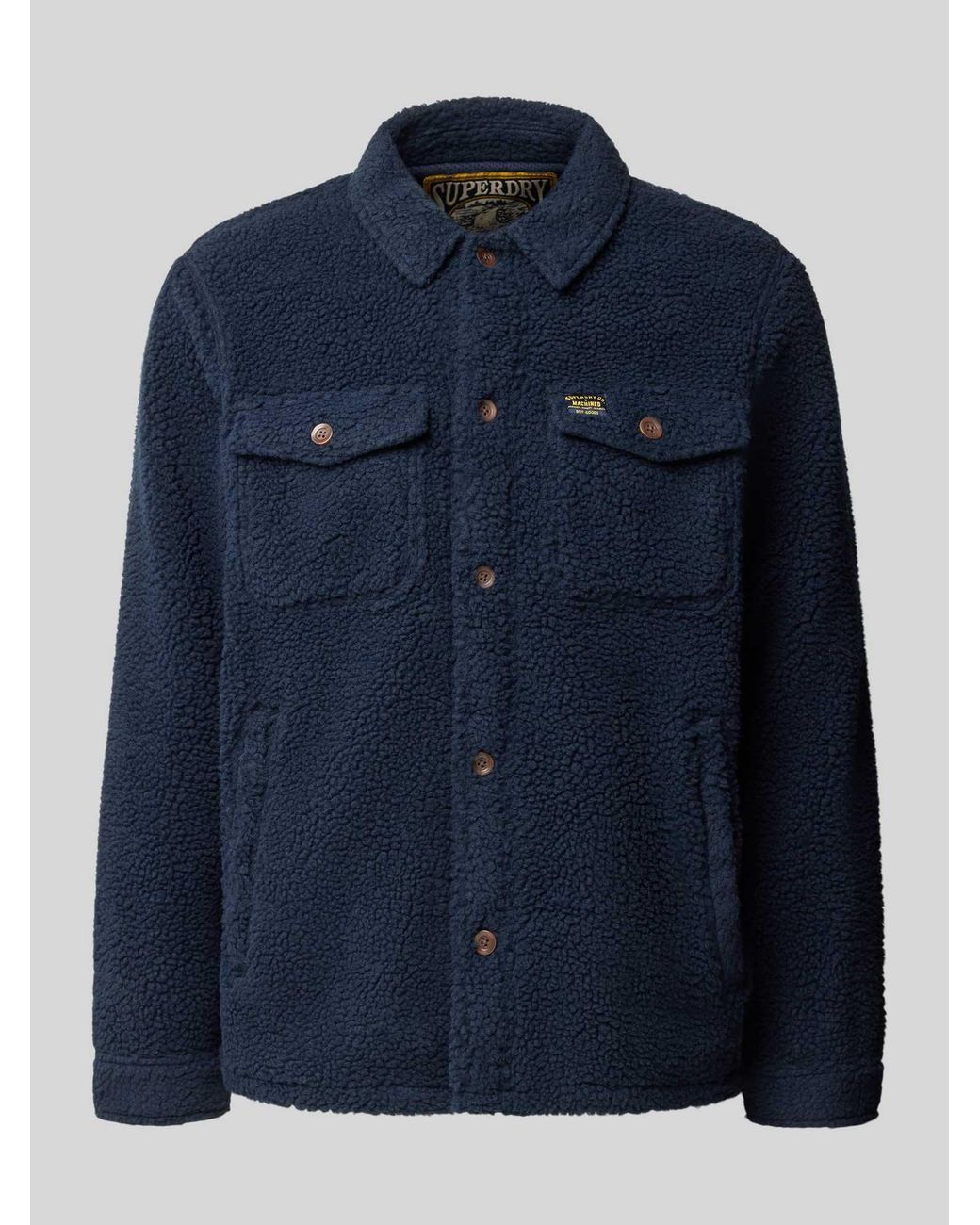 Superdry Shackets in het Blue voor heren