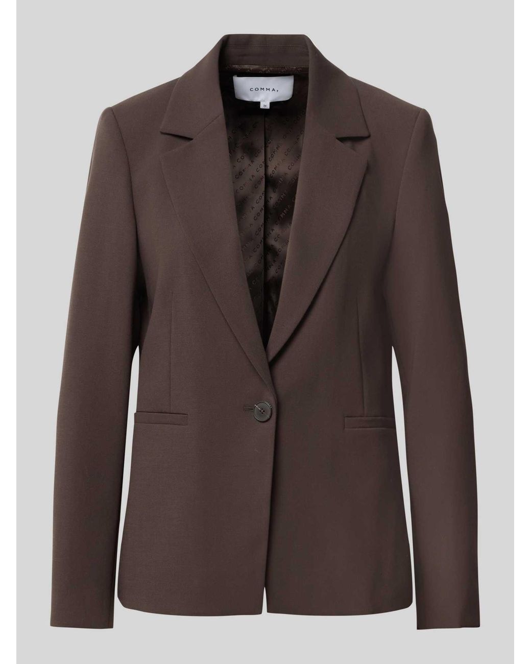 Comma, Korte Blazers in het Brown