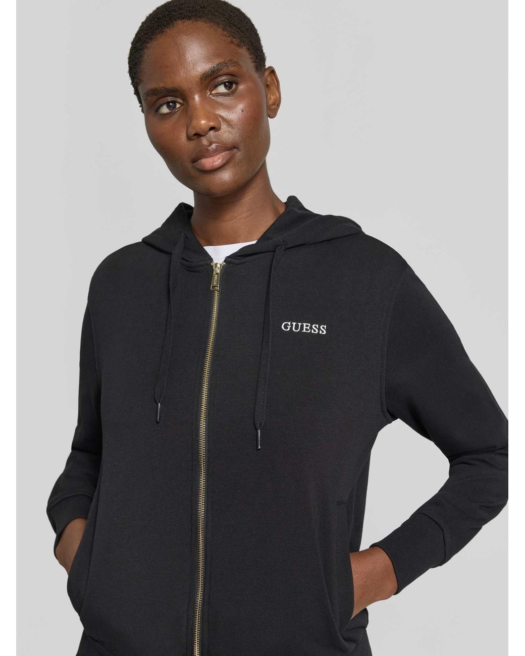 Guess Sweatvesten in het Black