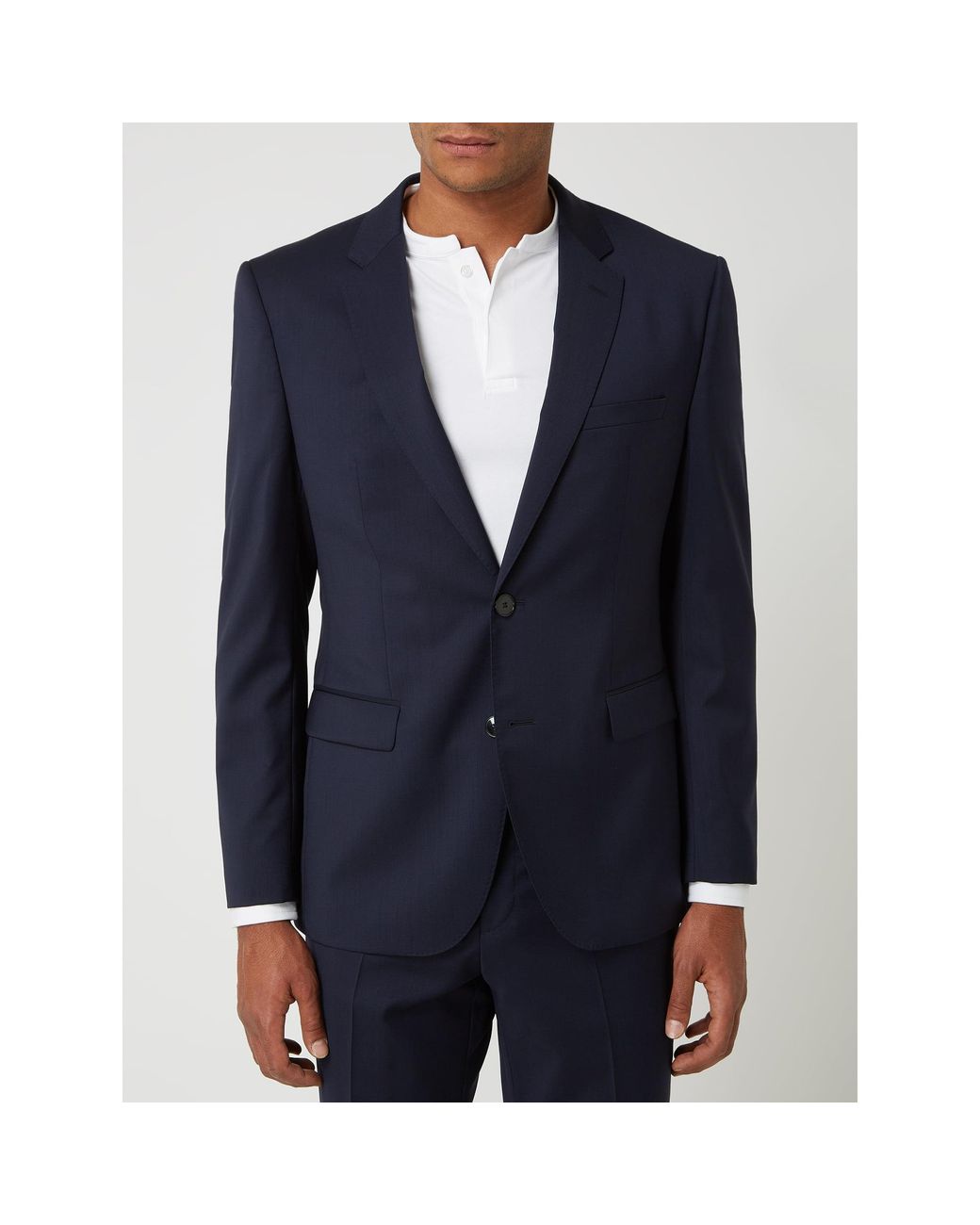 HUGO Regular Fit Anzug aus Schurwolle Modell 'Jeffery/Simmons' in Blau für  Herren | Lyst DE