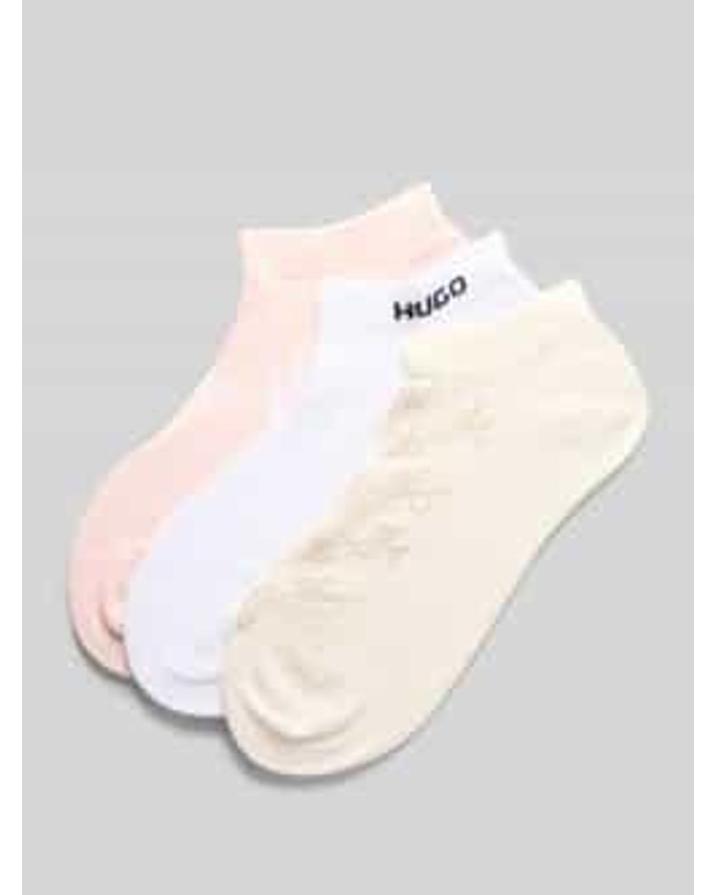 HUGO Sneakersokken in het White