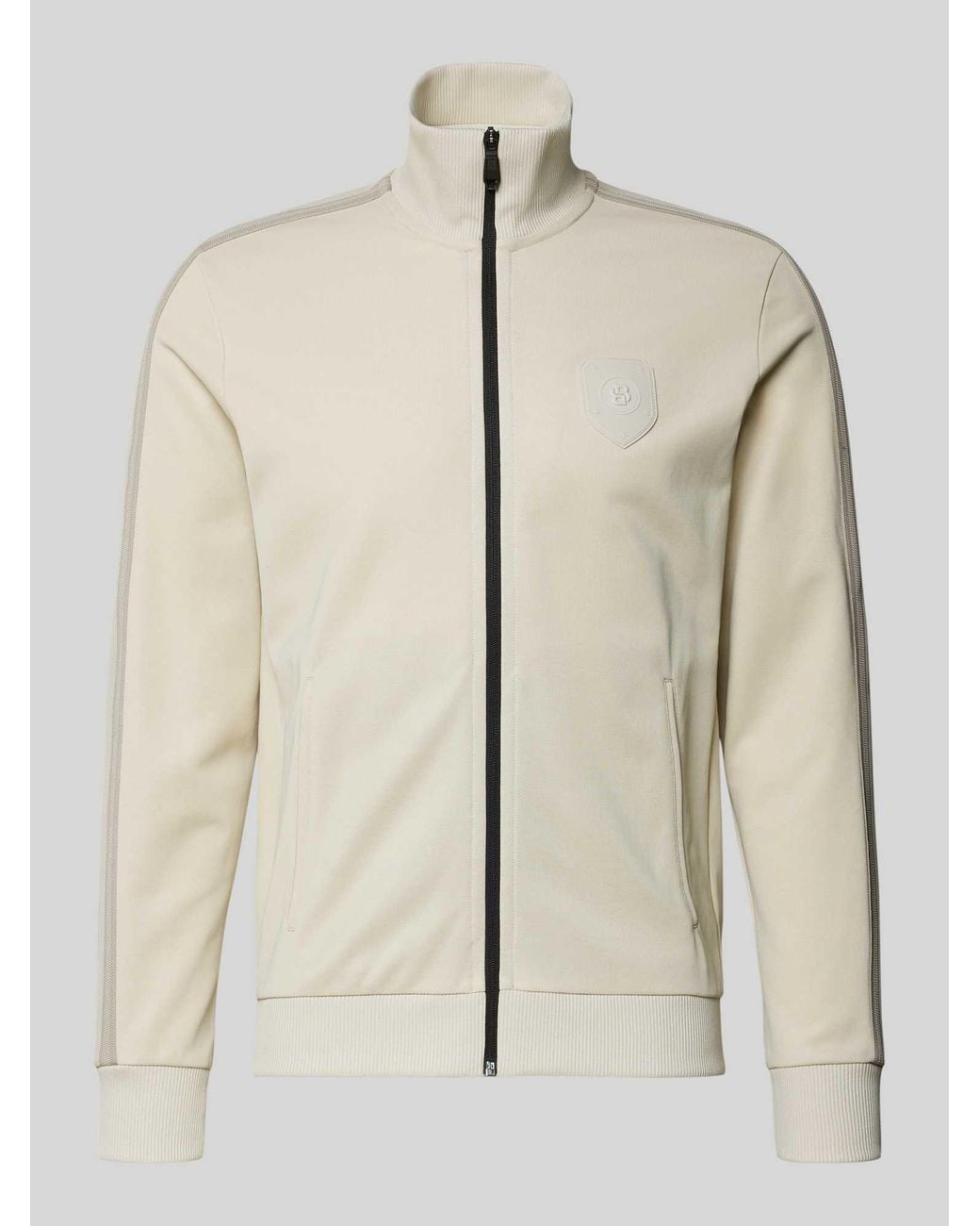 Boss Boss Sweatvesten in het Natural voor heren