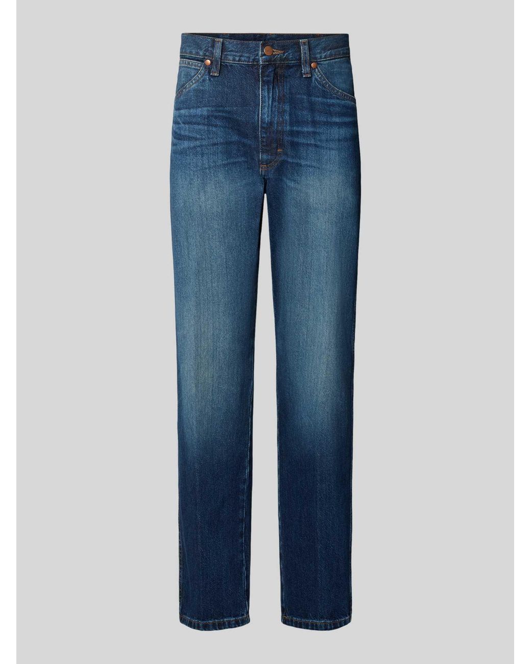 Wrangler Regular Fit Jeans in het Blue voor heren