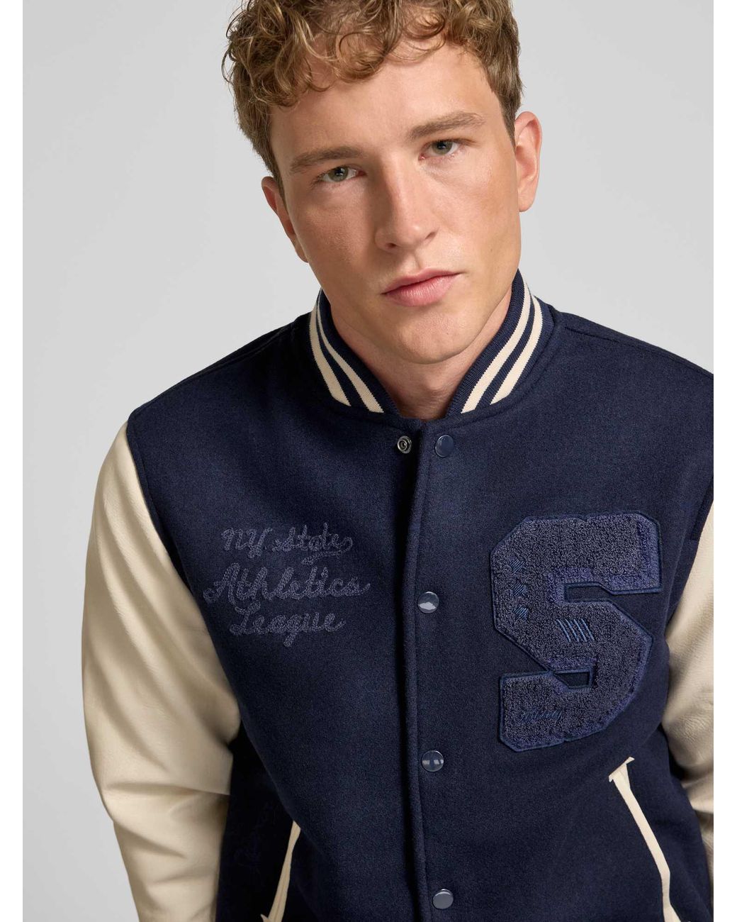 Superdry Bomberjacks & Blousons in het Blue voor heren