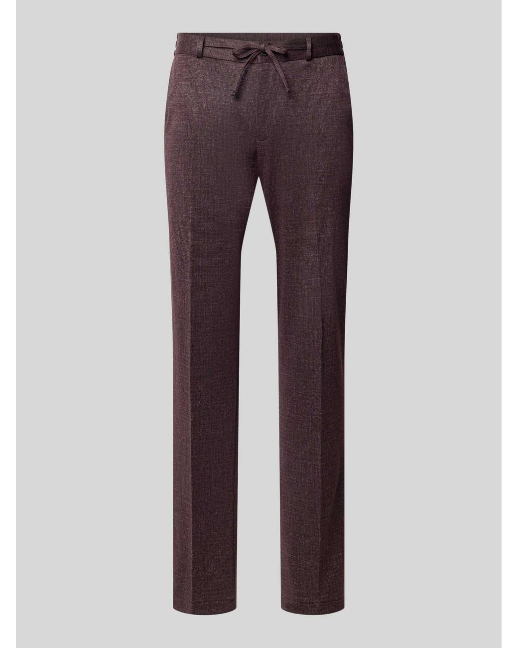 Zuitable Pantalons in het Purple voor heren