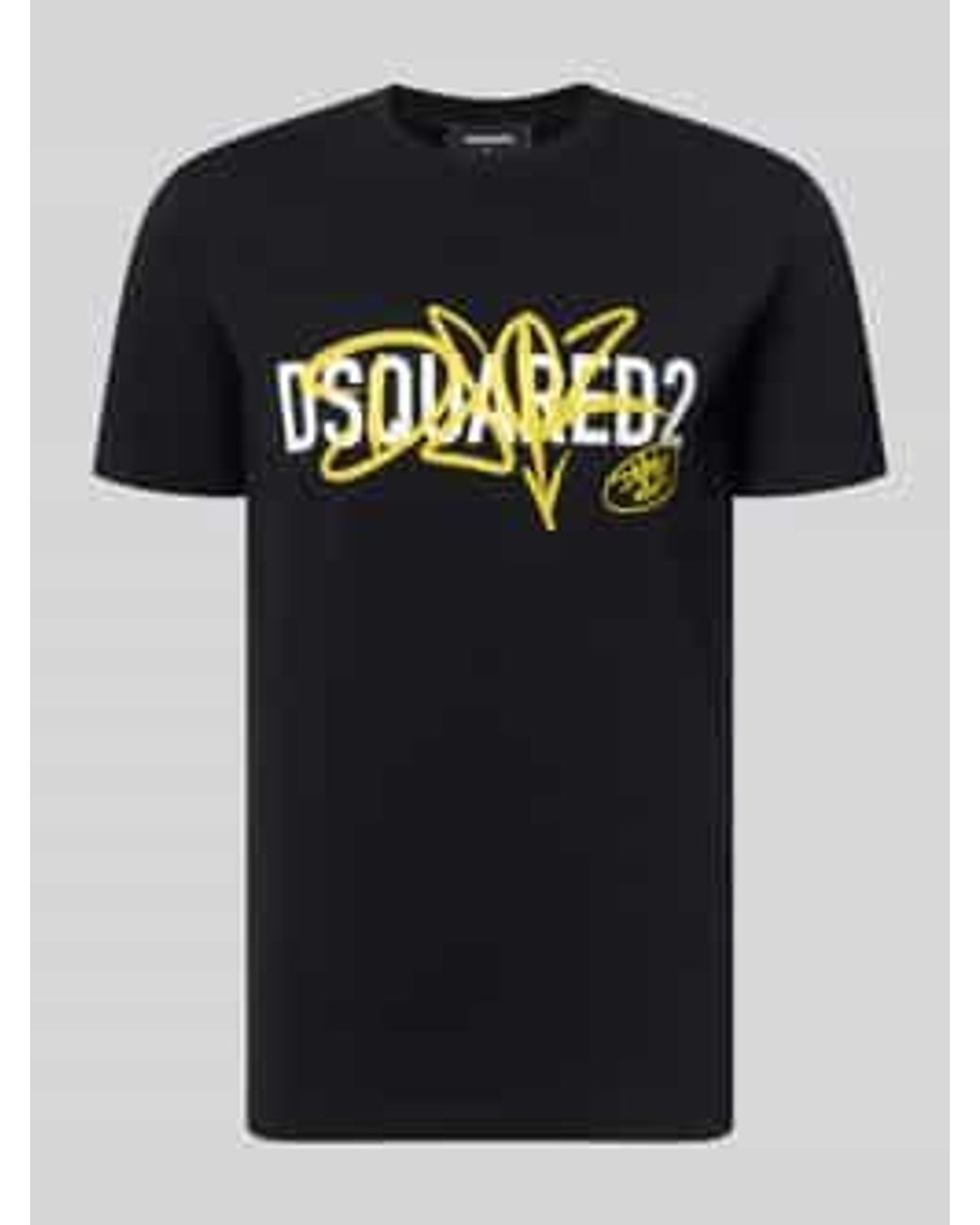 DSquared² T-Shirts in het Black voor heren