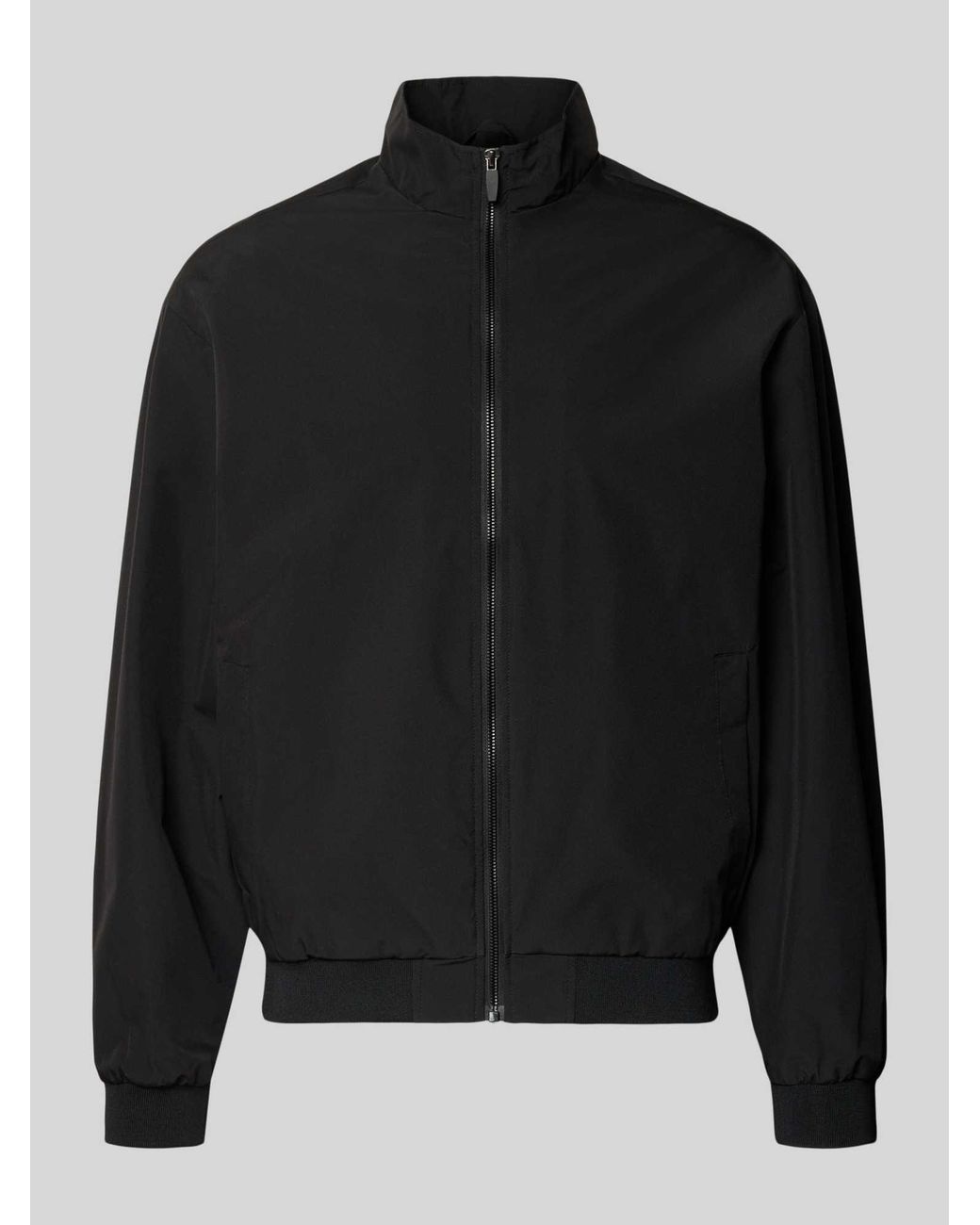 Jack & Jones Regular Fit Jack Met Opstaande Kraag Model 'Charge' in het Black voor heren