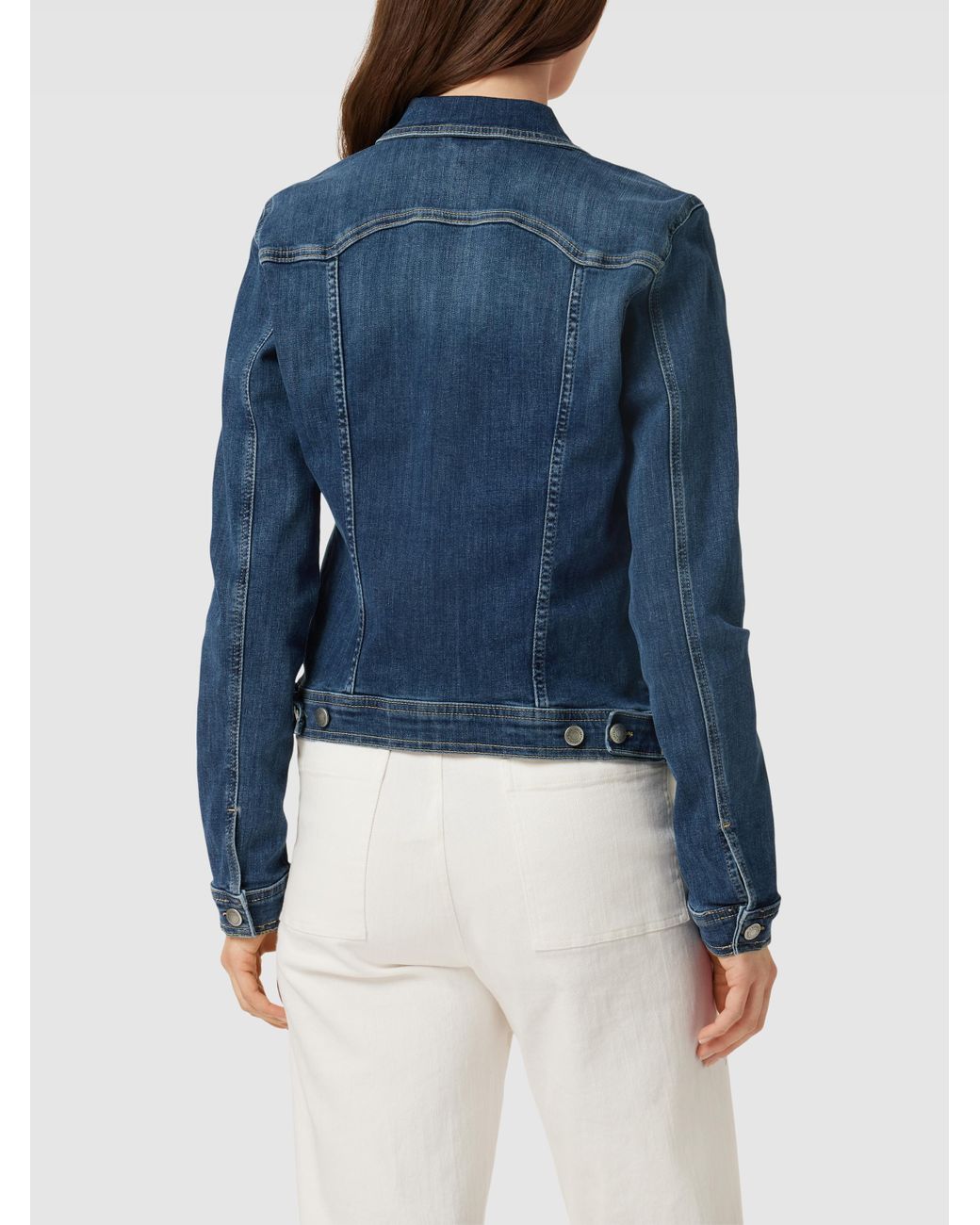 Soyaconcept Jeansjacke mit Label-Details Modell 'Kimberly' in Blau | Lyst DE