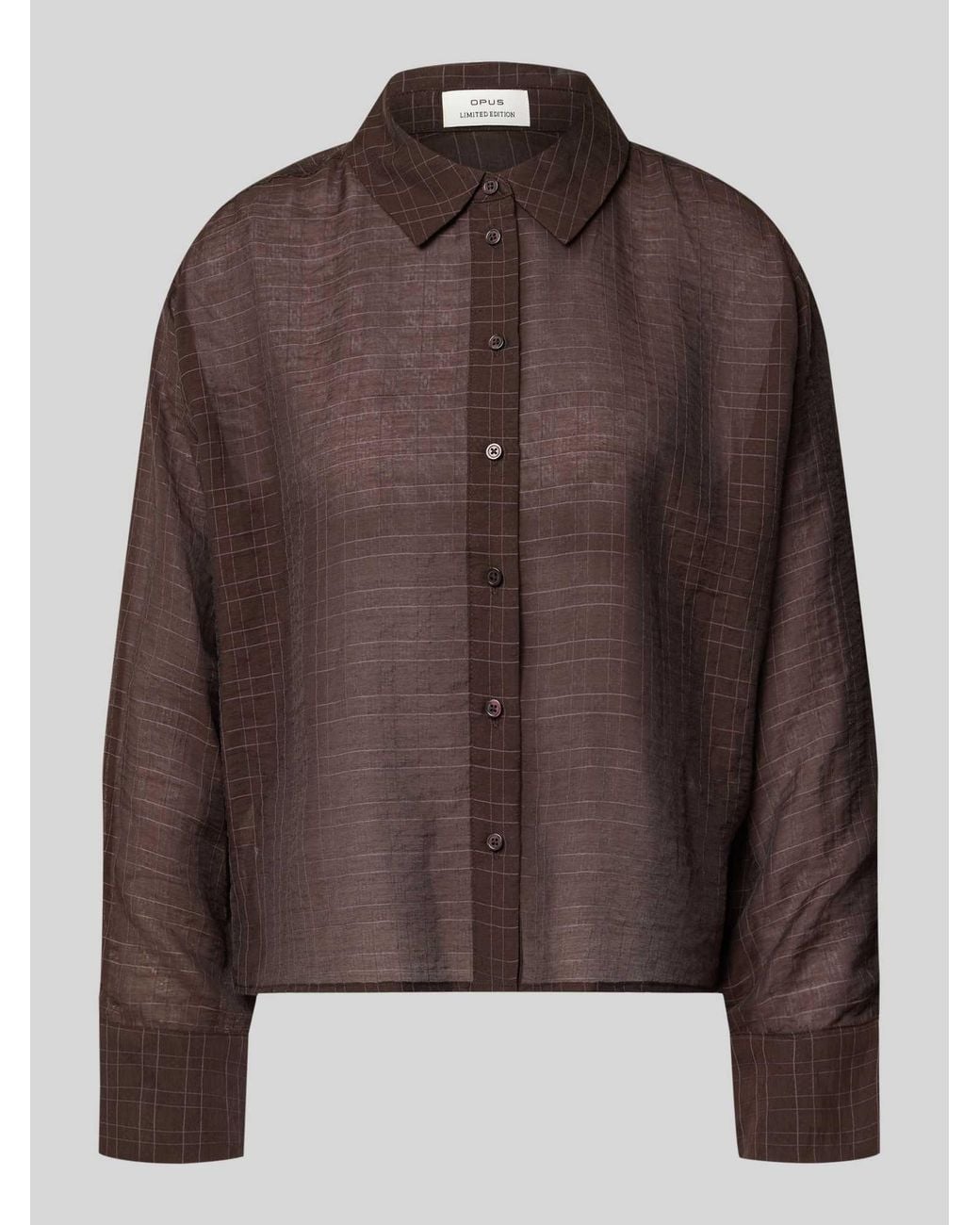 Opus Overhemdblouses in het Brown