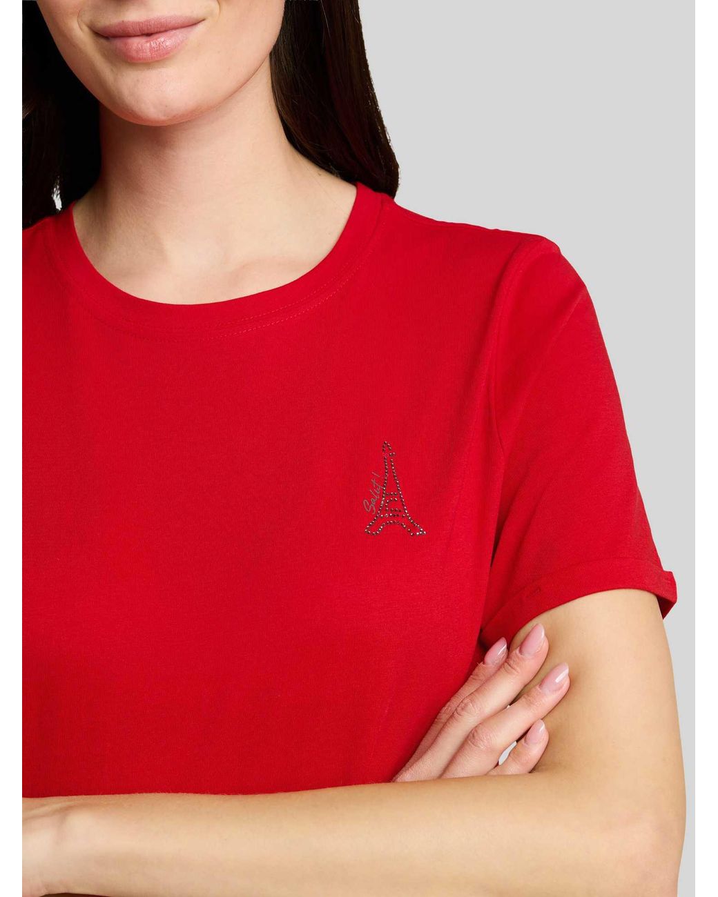 Tom Tailor T-Shirts in het Red