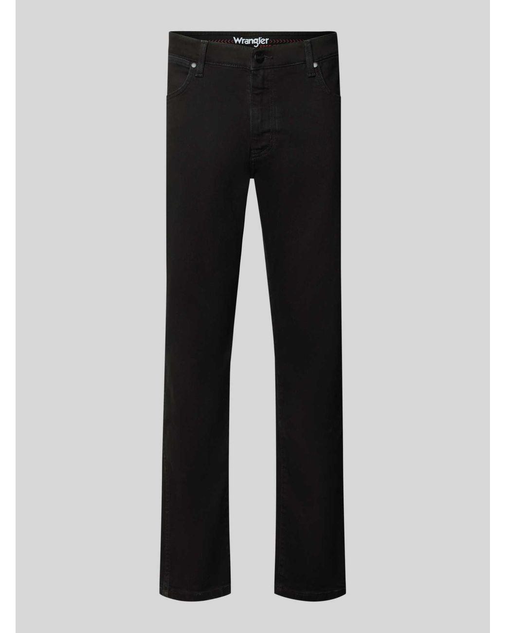 Wrangler Tapered Fit in het Black voor heren