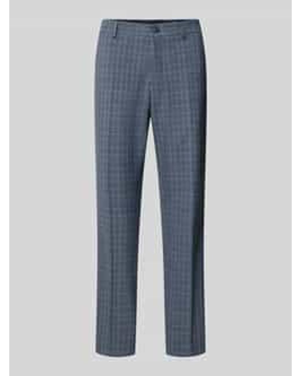 SELECTED Pantalons in het Blue voor heren