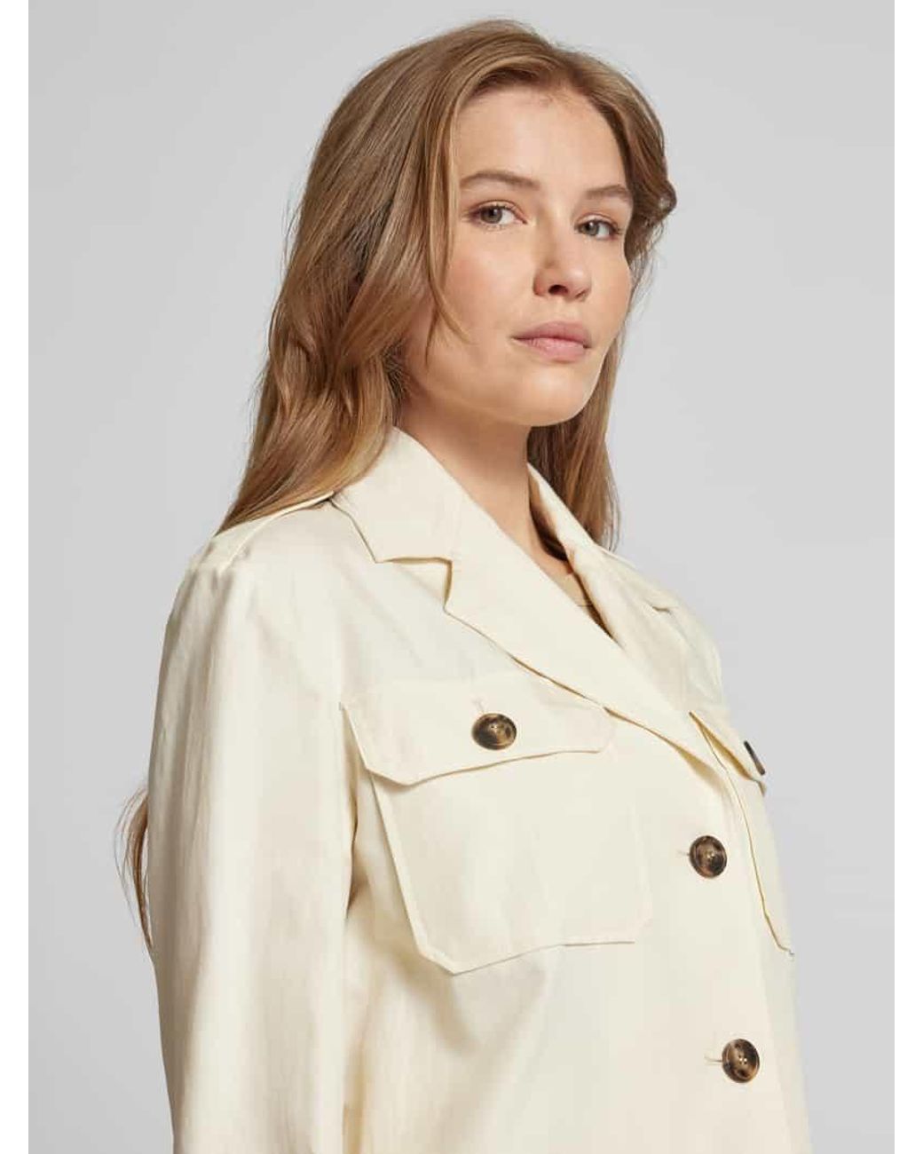 Weekend by Maxmara Natural Blazer Mit Reverskragen Modell 'Bacca'